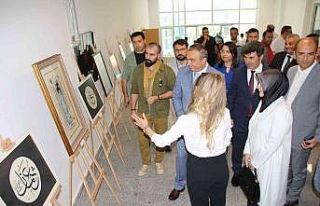 Üniversitede El Sanatları Karma Sergisi açıldı