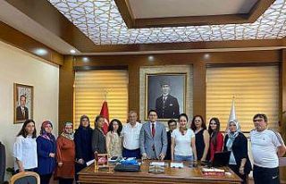 Usta öğreticilere Kaymakam Göktaş’tan teşekkür...