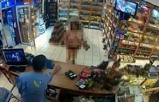Üstsüz alışveriş yapan kadın serbest bırakıldı