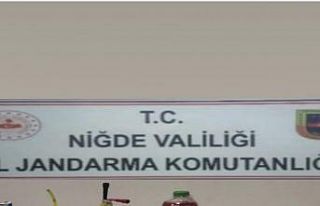 Uyuşturucu imal edilen eve baskın : 2 gözaltı