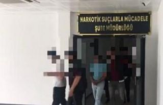 Uyuşturucu operasyonunda yakalanan 7 şüpheliden...