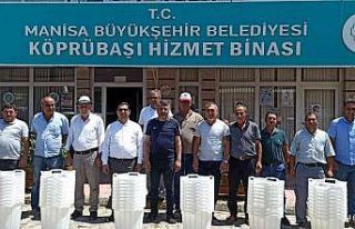 Üzümün başkentinde üreticiye kelter desteği