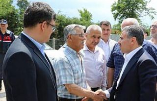 Vali Atay’dan Duman ailesine taziye ziyareti