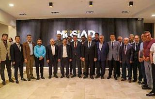 Vali Çiçek, MÜSİAD Kayseri Şubesi’nin Genişletilmiş...