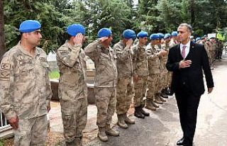 Vali Çuhadar, jandarmanın 183. kuruluş yıldönümünü...