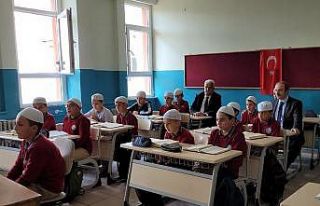 Vali Epcim, hafızlarla buluştu