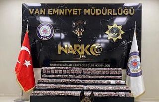 Van’da 80 kilo uyuşturucu ele geçirildi