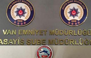 Van’da değişik suçlardan 35 kişi tutuklandı
