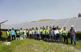 VEDAŞ Muş İl Müdürlüğünden GES santraline...