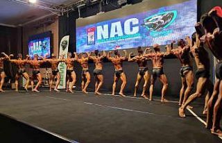 Vücutlarını yarıştırdılar