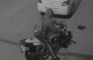 Yaklaşık 20 bin liralık motosiklet işte böyle...