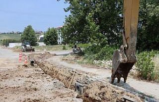 Yalova Belediyesi’nden içme suyu hattı çalışması