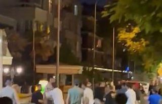 Yalova sahilinde yumruk ve tekmeler havada uçuştu