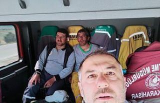 Yangın söndürme çalışmalarına destek için...