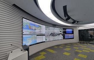 Yaşanan orman yangınları Yangın Yönetim Merkezinden...