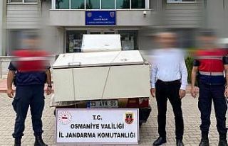 Yayla evinden çalınan beyaz eşyalar sahibine teslim...