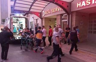 Yengesine merdivende pusu kurup kurşun yağdırdı