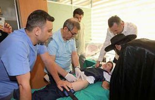 Yenimahalle’nin minikleri sünnet oldu