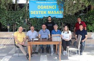 YKS sınavına girecek öğrenciler için destek masası...