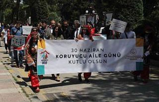 Yozgat’ta koruyucu aile farkındalık yürüyüşü...
