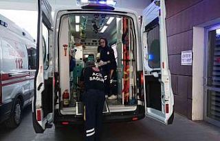 Yüksekten düşen inşaat işçisi ağır yaralandı