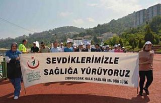 Zonguldak’ta “Sevdiklerimizle sağlığa yürüyoruz”...