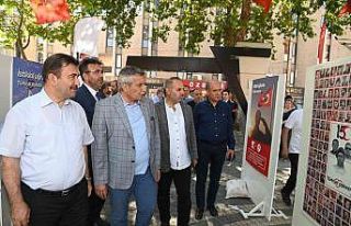 15 Temmuz Destanından Kareler adlı sergi Karesi’...