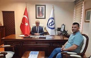 15 Temmuz Gazisi Sabri Gündüz, Rektör Uzun’u...