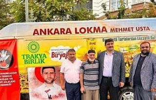 15 Temmuz şehidi Lokman Biçinci adına lokma dağıtıldı