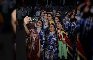 18 ülkeden dansçıların katıldığı Altın Karagöz...