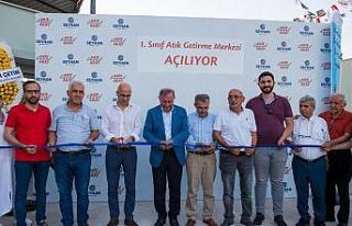 1.Sınıf Atık Getirme Merkezi açıldı