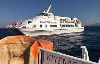 218 yolcu bulunan feribottaki yolcular kurtarıldı