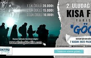 2. Uludağ Kısa Film Yarışmasına başvurular başladı
