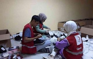 358 aileye bayramlık dağıtıldı