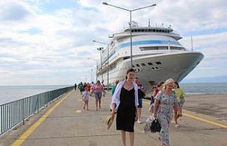 5 yıl aradan sonra ilk kruvaziyer gemisi Sinop’a...