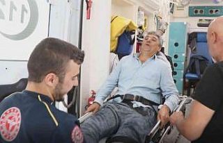 Acemi kasaplar hastanelik oldu