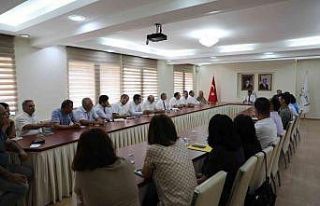 Açık kapı izleme ve değerlendirme toplantısı...