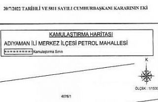Adıyaman’da ki TOKİ Projeleri için ‘acele kamulaştırma’...