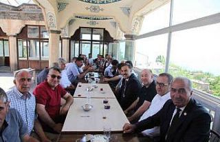 Ahlat’ta bayramlaşma töreni