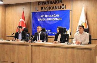 AK Parti Diyarbakır İl Başkanı Aydın: “Eylül...