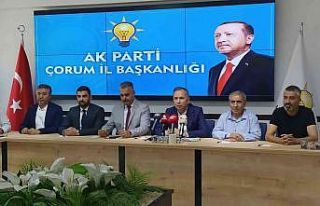 AK Partili milletvekili Ceylan ve İl Başkanı Ahlatcı’dan...