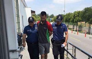 Akaryakıt hırsızı yakalandı