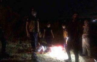 Alkol alırken 20 metrelik şarampole yuvarlandı