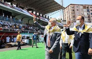 Altın kemerli başpehlivanlardan Denizlilere davet