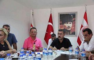 Antalyaspor Kulübü Derneğinde görev dağılımı...