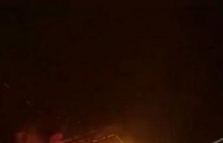 Apartmandaki yangın korku dolu anlar yaşattı