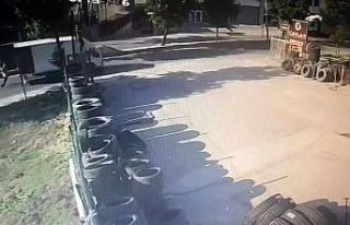 Arnavutköy’de faciadan dönülen olay kamerada