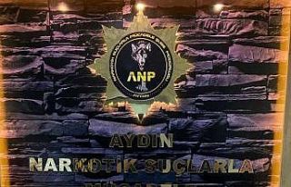 Aydın’da operasyonda 75 kilogram uyuşturucu ele...