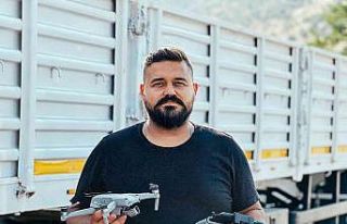 Aydınlı fotoğraf sanatçısı merakını drone...