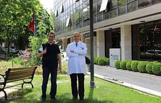 Azerbaycanlı doktor Türkiye’de şifa buldu